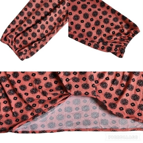 Skye's The Limit Petite printed top sz PL - Picture 7 of 11